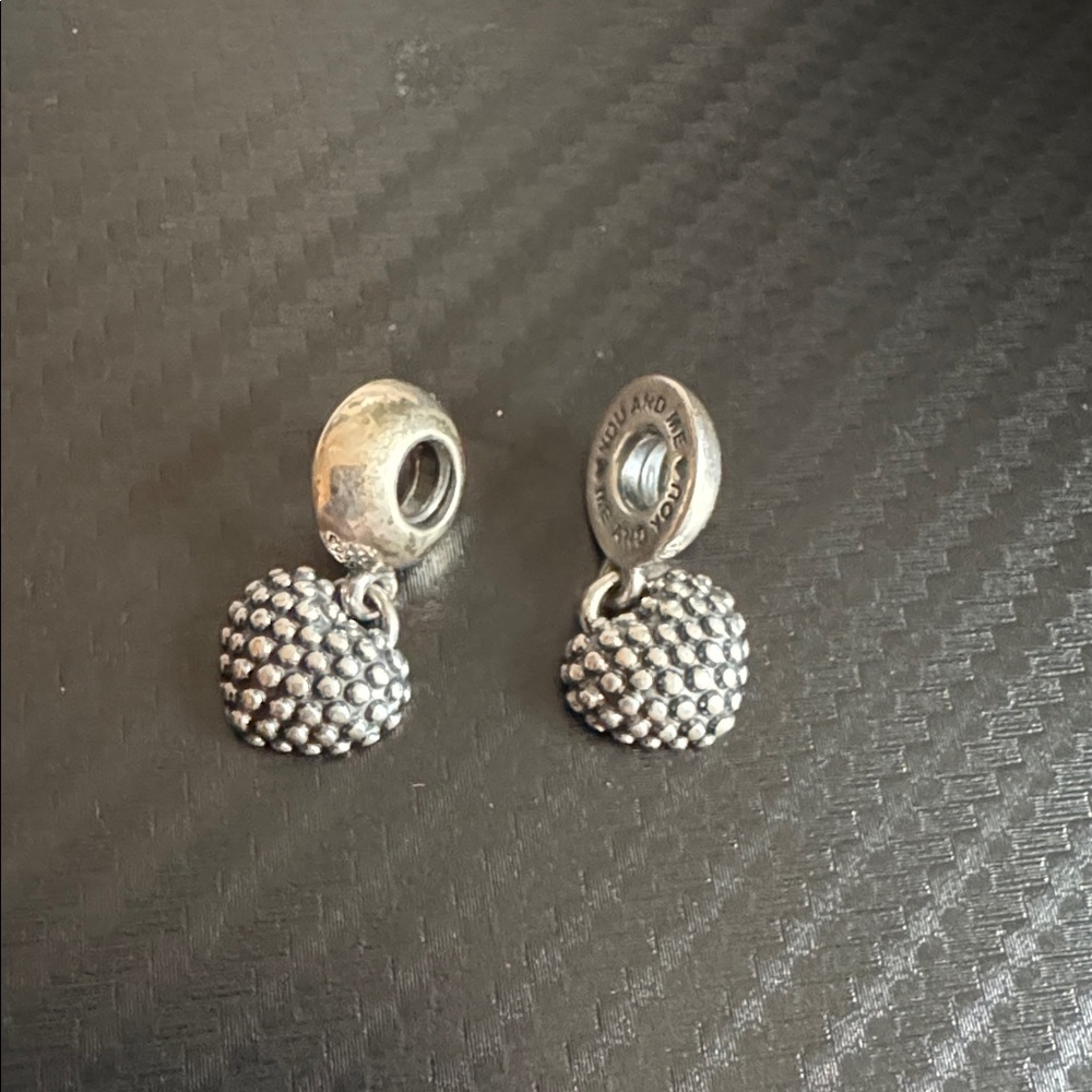 Pandora Mother Daughter Heart Charm - Picture 2 of 2